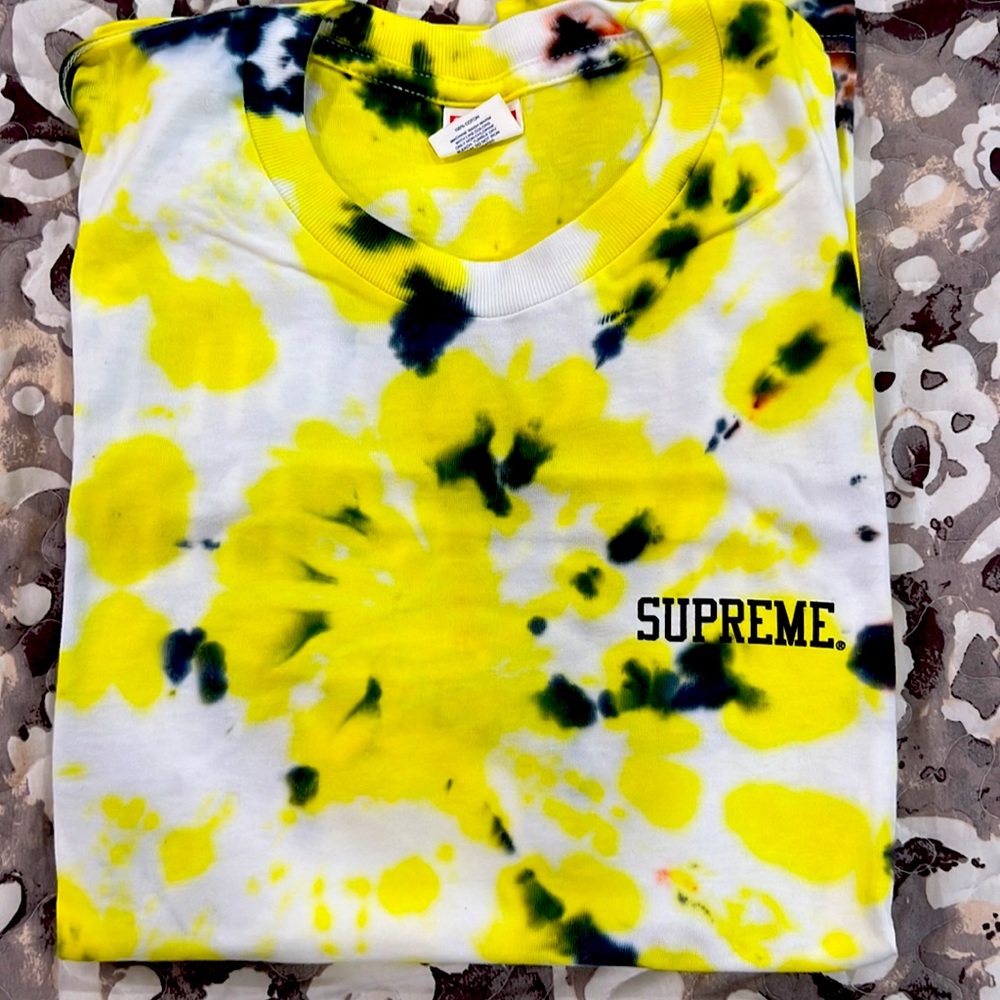 Supreme x Lamborghini Tie Dye Tee - Medium